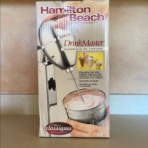 Hamilton Beach drink master chrome classic